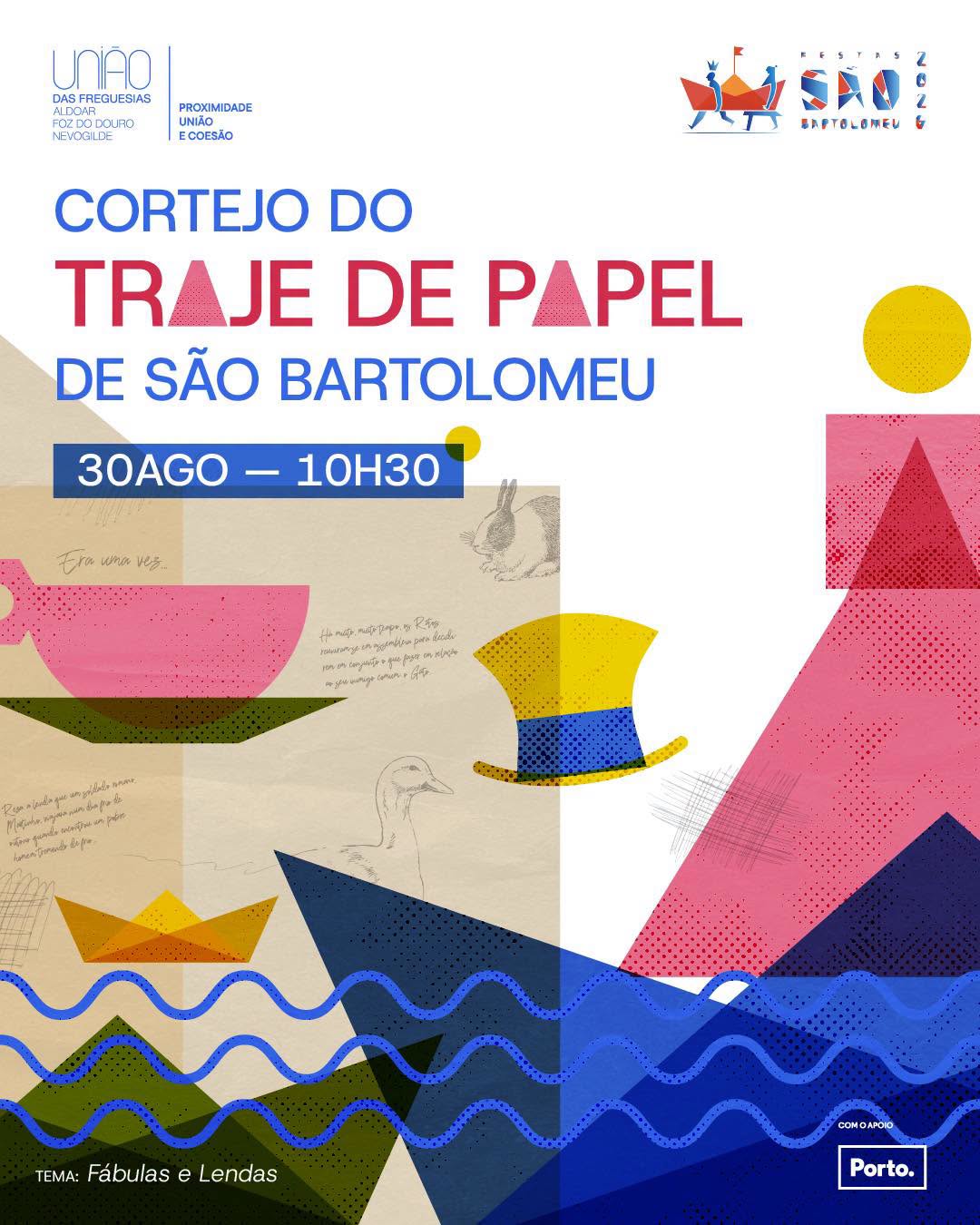 UFAFDN | Cortejo Traje Papel São Bartolomeu